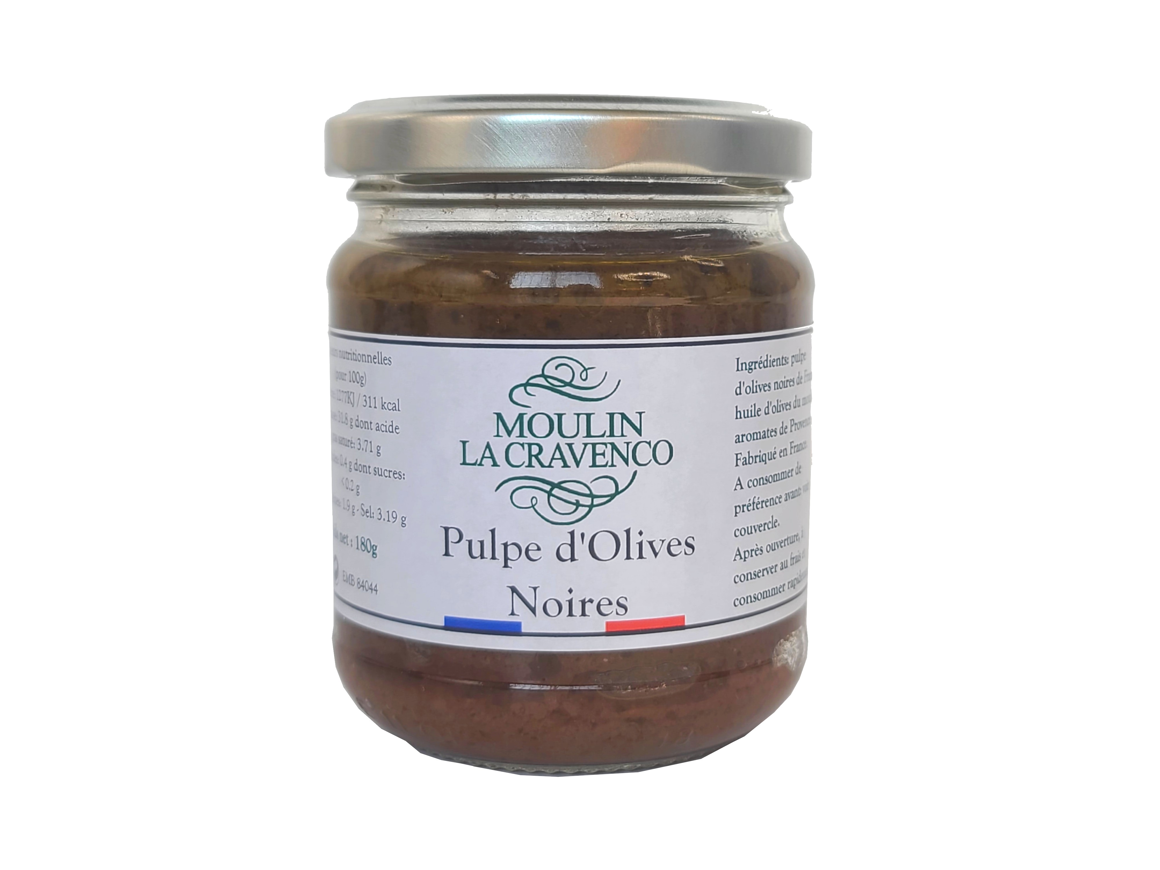 Pulpe d’Olives Noire Grossane