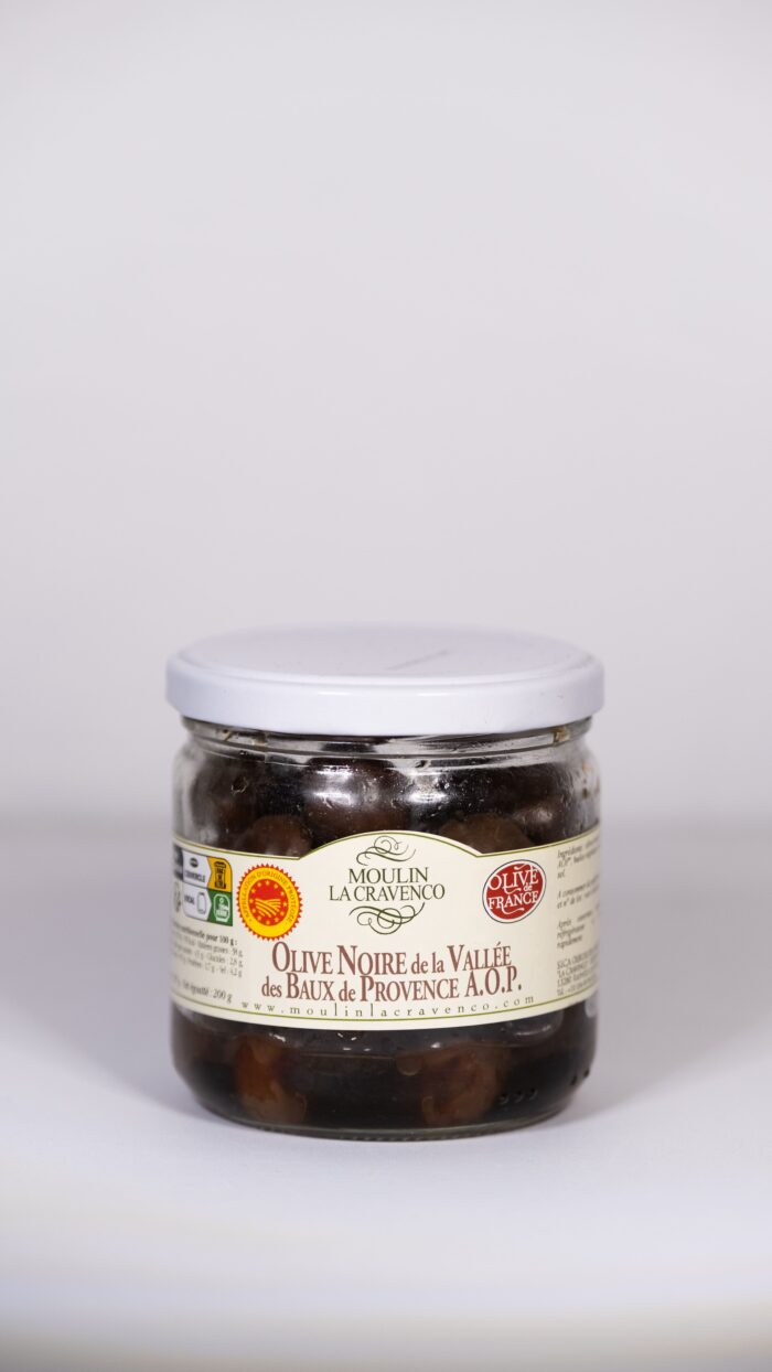 OLIVES NOIRES AOP DE LA VALLEE DES BAUX DE PROVENCE